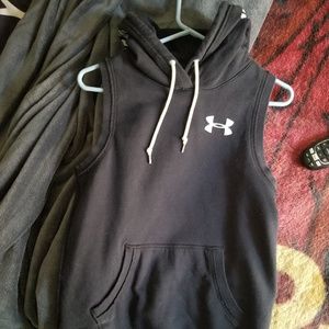 Under armour sleeveless hoodie